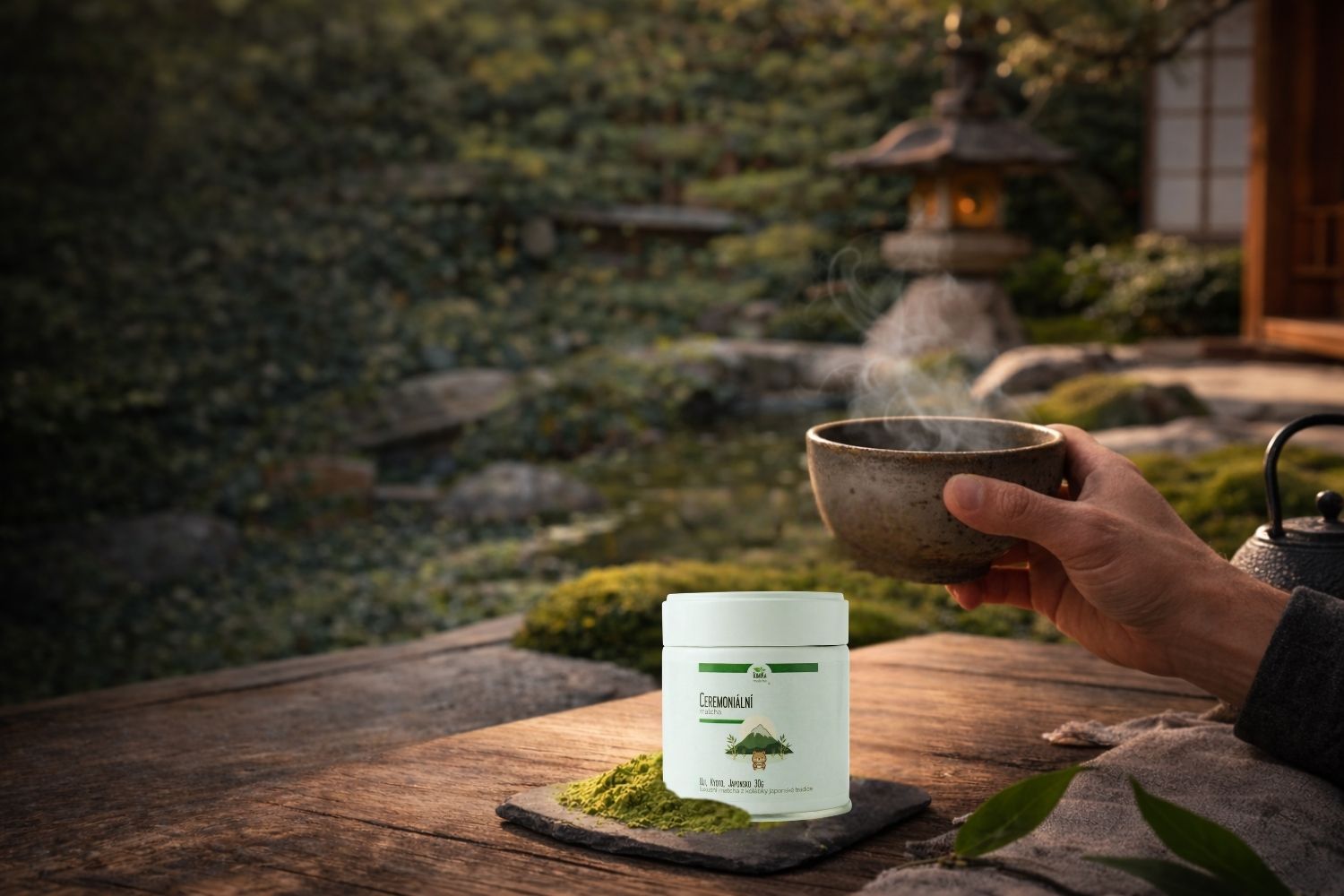 Ceremoniální matcha z Uji Kyoto
